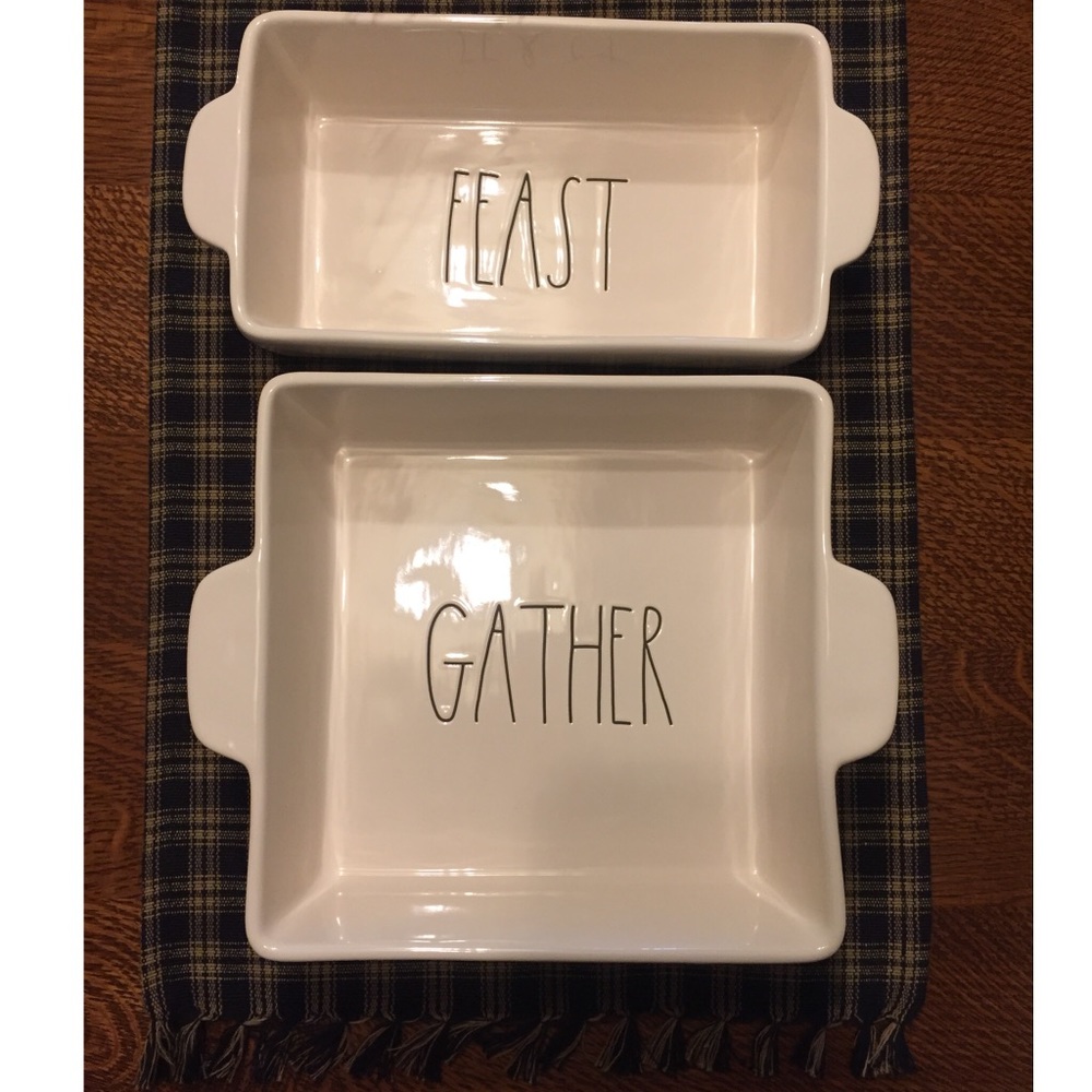 Rae Dunn Thanksgiving Baking Dishes